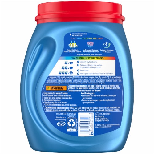 Persil® Ultra Pacs™ Activewear Clean & Care Laundry Detergent Perspective: back