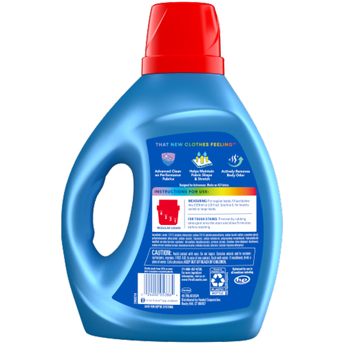Persil Activewear Clean Liquid Laundry Detergent Perspective: back