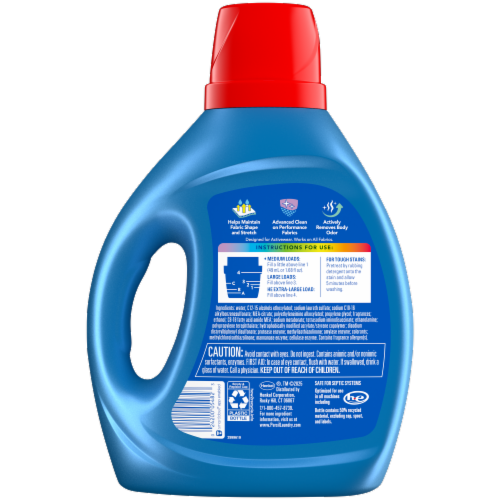 Persil® Activewear Clean Liquid Laundry Detergent Perspective: back