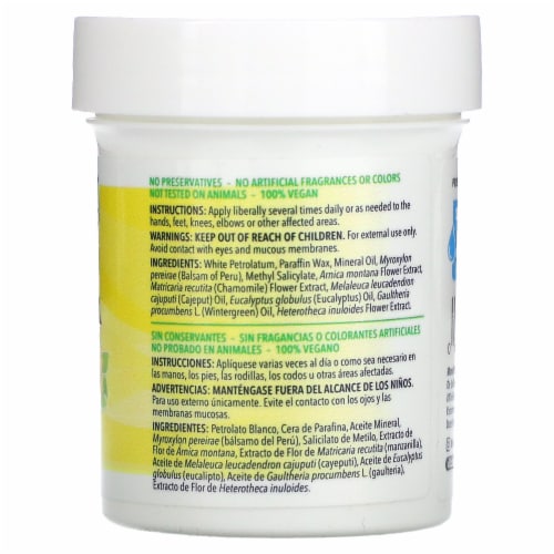 De La Cruz® Arnica Salve for Dry and Cracked Skin Perspective: back