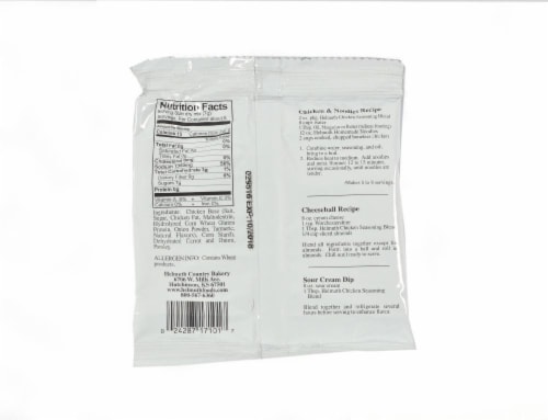 Helmuth Chicken Seasoning Blend Perspective: back