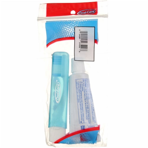 Handy Solutions Crest Cavity Protection and Toothbrush Travel Kit Perspective: back