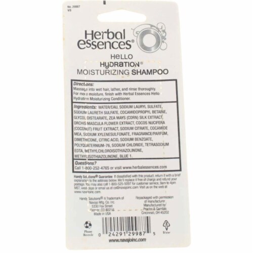 Herbal Essences Hello Hydration Moisturizing Shampoo, 1.7 fl oz Perspective: back