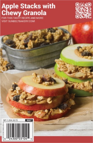 Sunbelt Bakery Fudge Dipped Coconut Chewy Granola Bars Perspective: back