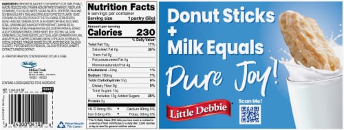 Little Debbie® Honey Buns Perspective: back