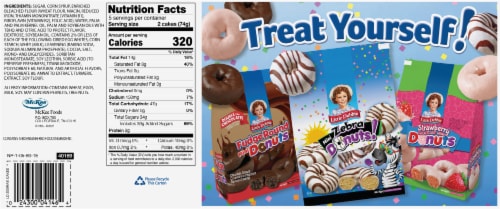 Little Debbie® Zebra® Cakes Perspective: back
