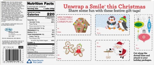 Little Debbie® Vanilla Christmas Tree Snack Cakes® Family Pack Perspective: back