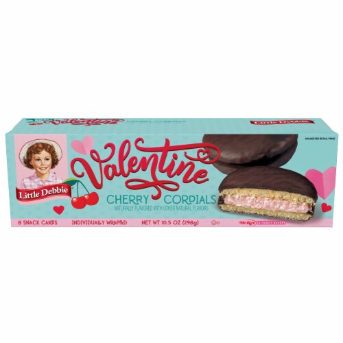 Little Debbie® Cherry Cordials Snack Cakes Perspective: back