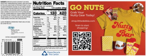 Little Debbie Original Peanut Butter Creme Pies Big Pack Perspective: back