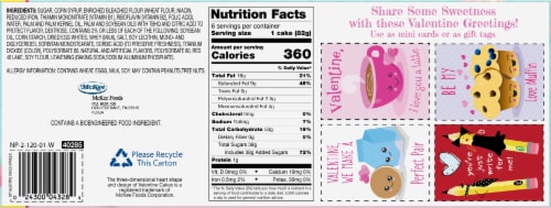 Little Debbie® Be My Valentine Big Snack Cakes Perspective: back