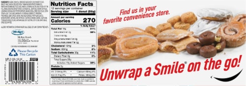 Little Debbie® Glazed Donut Sticks Big Pack Perspective: back