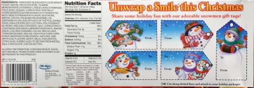 Little Debbie Santa Brownies Perspective: back