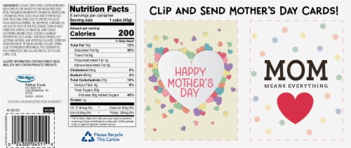 Little Debbie® Mother's Day Strawberry Cakes Perspective: back