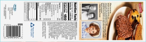 Little Debbie® Snickerdoodle Creme Pies with Cinnamon Sugar Sandwich Cookies Perspective: back