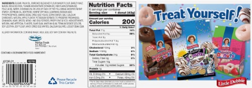 Little Debbie® Apple Cinnamon Donut Sticks Perspective: back