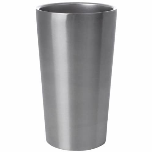 Maxam Stainless-Steel 4-piece Double Wall 13 oz. Tumbler Set Perspective: back