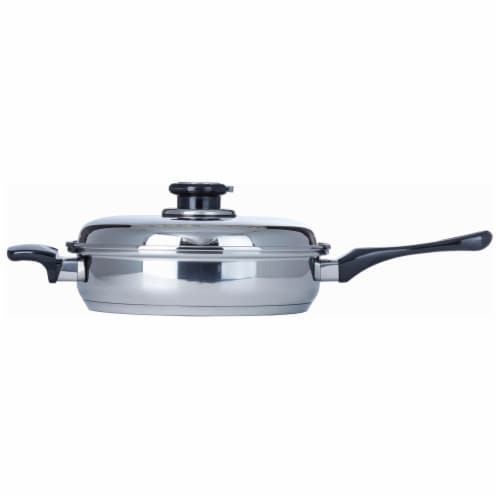 Chef's Secret 28 Piece 12-Element T304 Stainless Steel Waterless Cookware Perspective: back