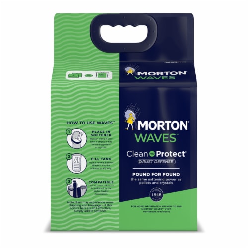 Morton® Salt Clean & Protect Plus Rust Defense Water Softener Salt Bars Perspective: back