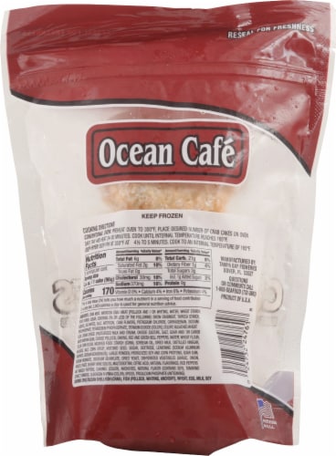 Ocean Cafe Cajun Crab Cakes Perspective: back