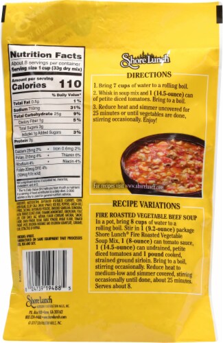 Shore Lunch® Fire Roasted Vegetable Soup Mix Perspective: back