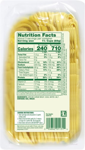 Buitoni® Linguine Refrigerated Pasta Noodles Perspective: back