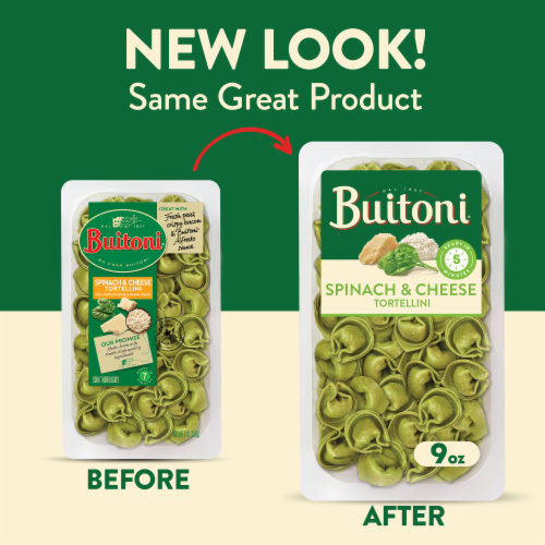 Buitoni® Spinach and Cheese Tortellini Refrigerated Pasta Perspective: back