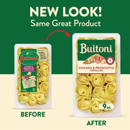 Buitoni® Chicken and Prosciutto Tortelloni Refrigerated Pasta Perspective: back