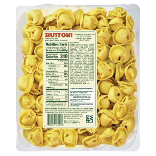 Buitoni® 5 Cheese Tortellini Perspective: back