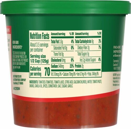 Buitoni® Marinara Sauce Refrigerated Pasta Sauce Perspective: back