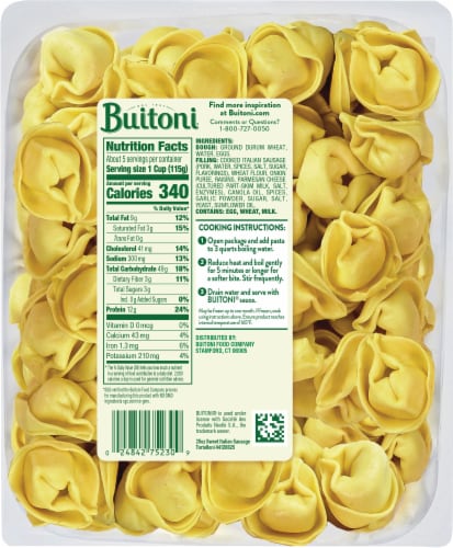 Buitoni® Sweet Italian Sausage Tortelloni Family Sized Pasta