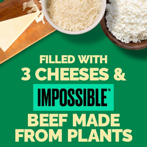 Buitoni® Ravioli Pasta with Impossible™ Beef Made From Plants Refrigerated Pasta Perspective: back
