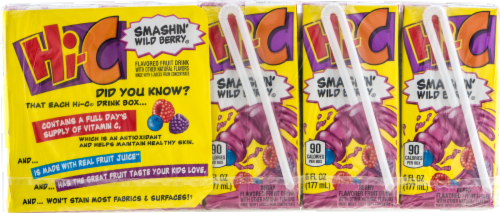 Hi-C Smashin' Wild Berry Perspective: back