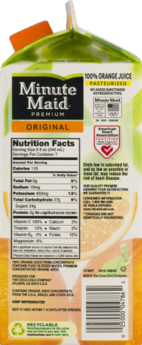 Minute Maid Original Orange Juice 64 Fl Oz Kroger