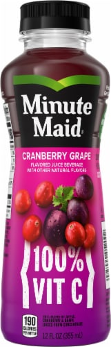 Minute Maid® Cranberry Grape Juice Blend Perspective: back