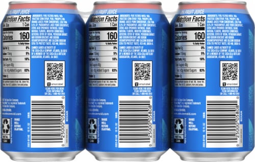 Minute Maid® Fruit Punch Perspective: back