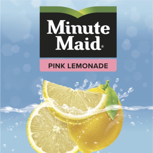 Minute Maid® Pink Lemonade Fruit Drink Cans Perspective: back