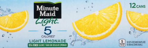 Minute Maid Light™ Lemonade Fruit Juice Drink Perspective: back