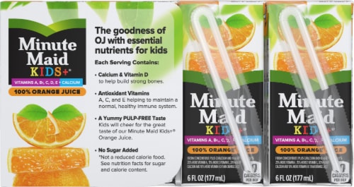 Orange sales juice pouch
