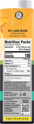 Minute Maid Smoothie Makers Peach Concentrated Smoothie Mix Perspective: back