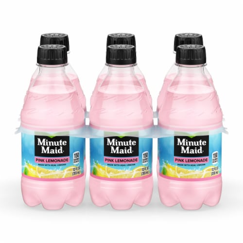 Minute Maid® Pink Lemonade Fruit Drink Bottles Perspective: back