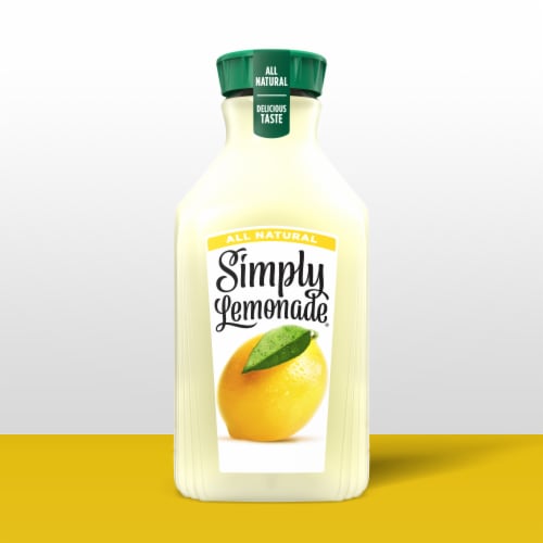 Simply® Lemonade Bottle Perspective: back