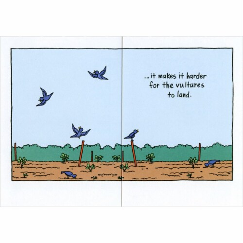 Oatmeal Studios Just Remember That At Your Age Funny / Humorous Birthday Card Perspective: back