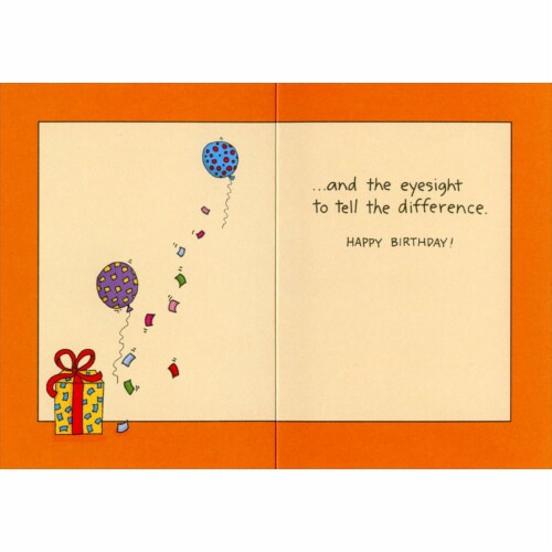 Oatmeal Studios God Grant Me The Senility Funny / Humorous Birthday Card Perspective: back