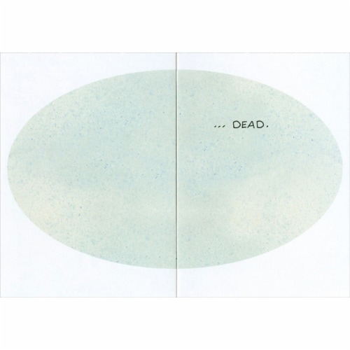 Oatmeal Studios In Dog Years Funny / Humorous Birthday Card Perspective: back