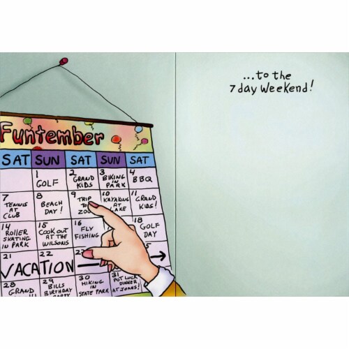 Oatmeal Studios Couple Looking at Calendar on Garage Wall Funny ...