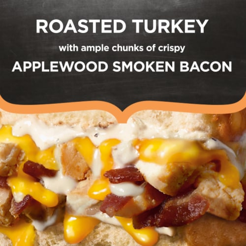 DEVOUR Turkey & Smoked Bacon with Ranch Grilled Cheese Frozen Meal Perspective: back