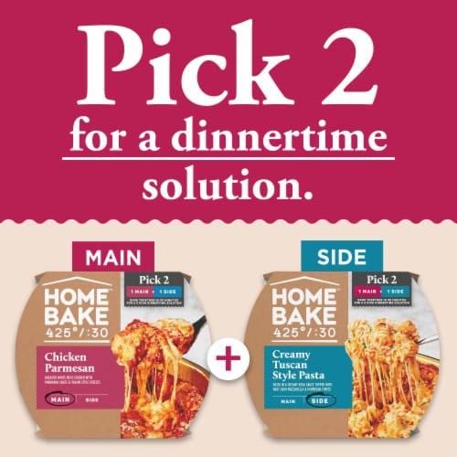 Home Bake 425°/:30 Chicken Parmesan Frozen Family Meal Main Dish Perspective: back