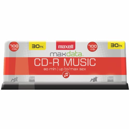 CD-R80 MU GOLD 30PK SPINDLE Perspective: back
