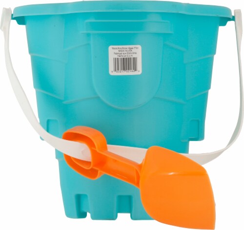 American Plastic Toys Two Gallon Pail & Shovel Toy Perspective: back