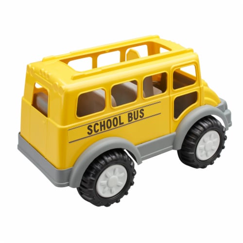 American Plastic Toys Gigantic School Bus Toy Perspective: back